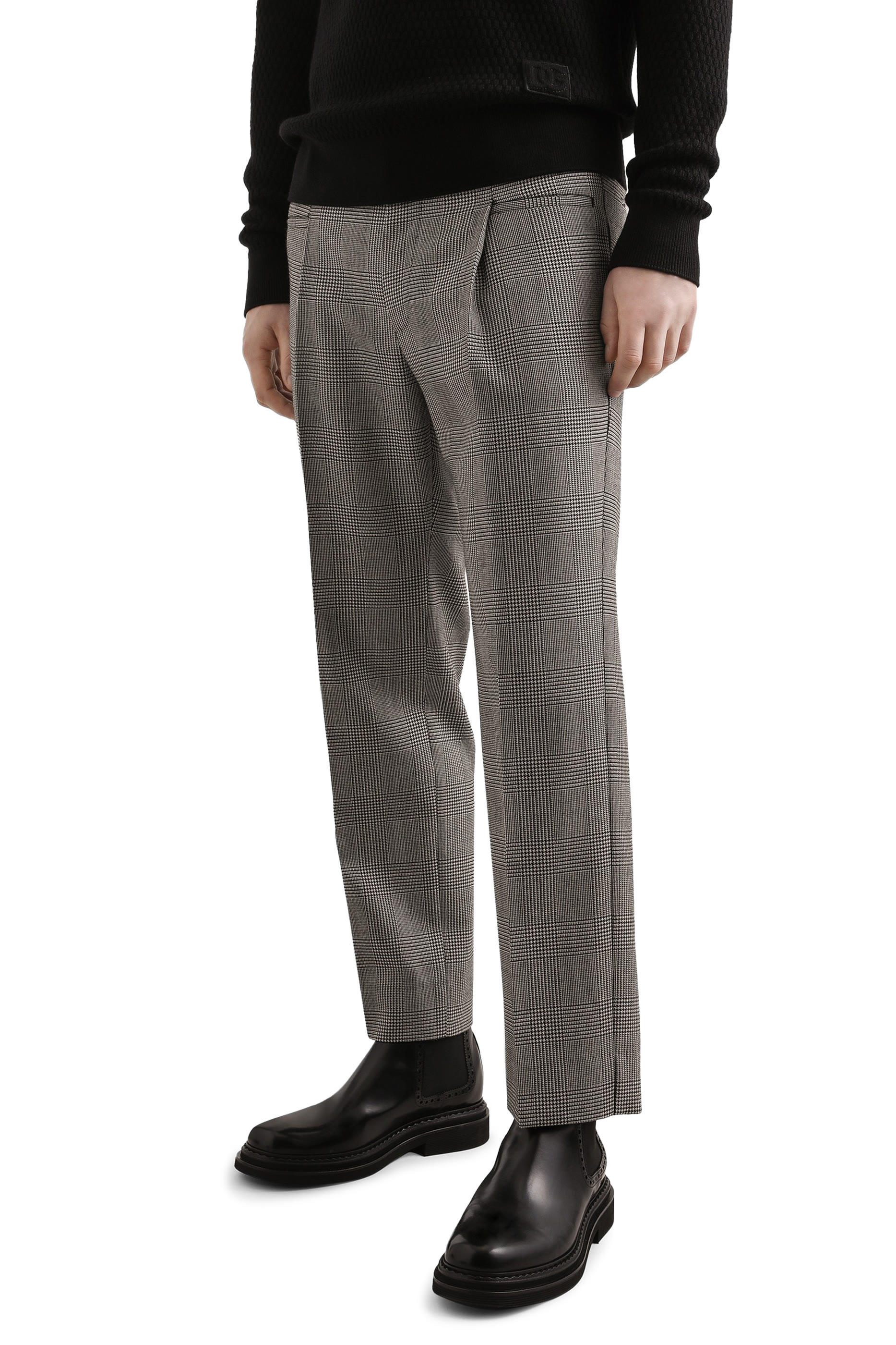 Glen Plaid Trousers