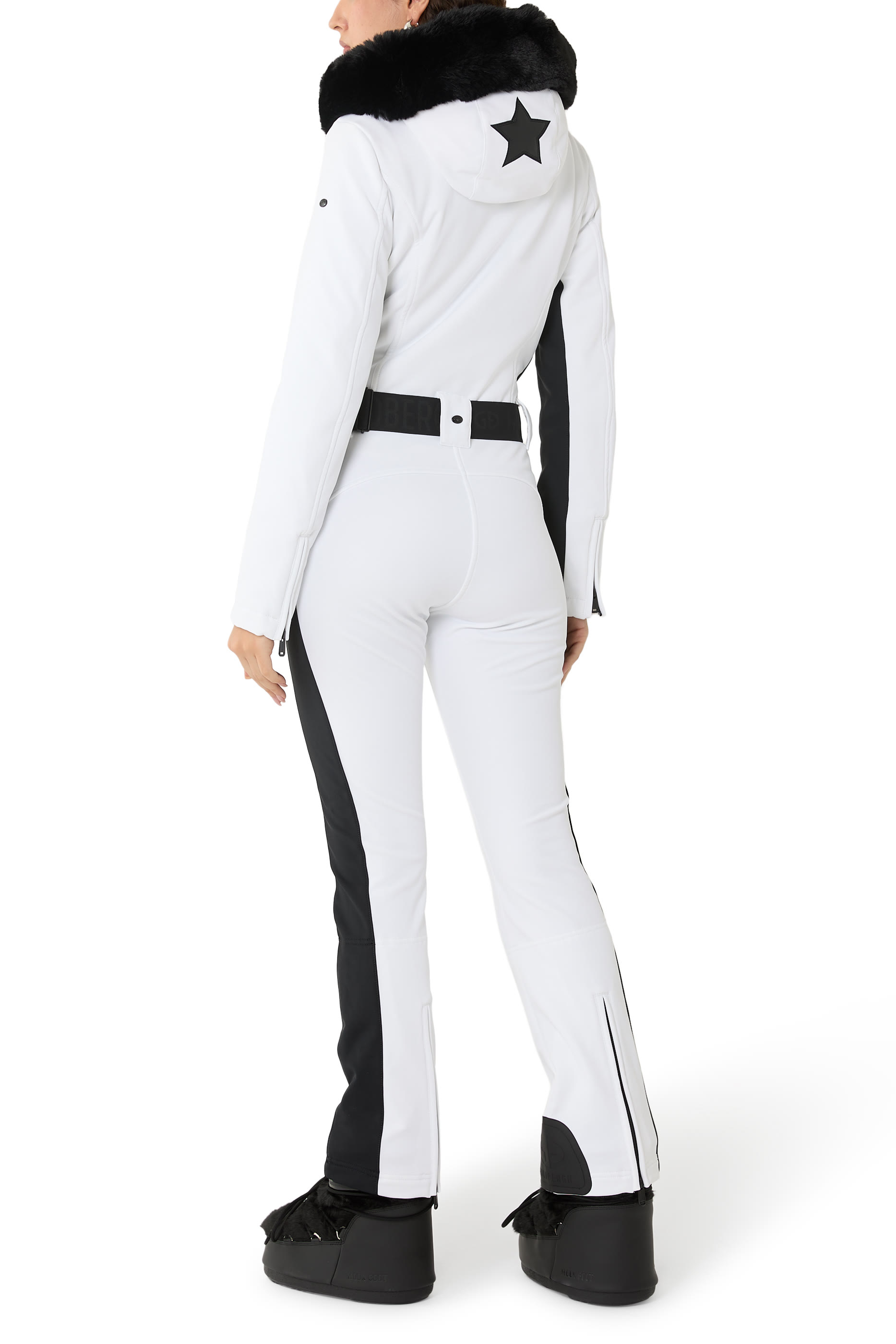 Parry Ski Suit with Faux Border