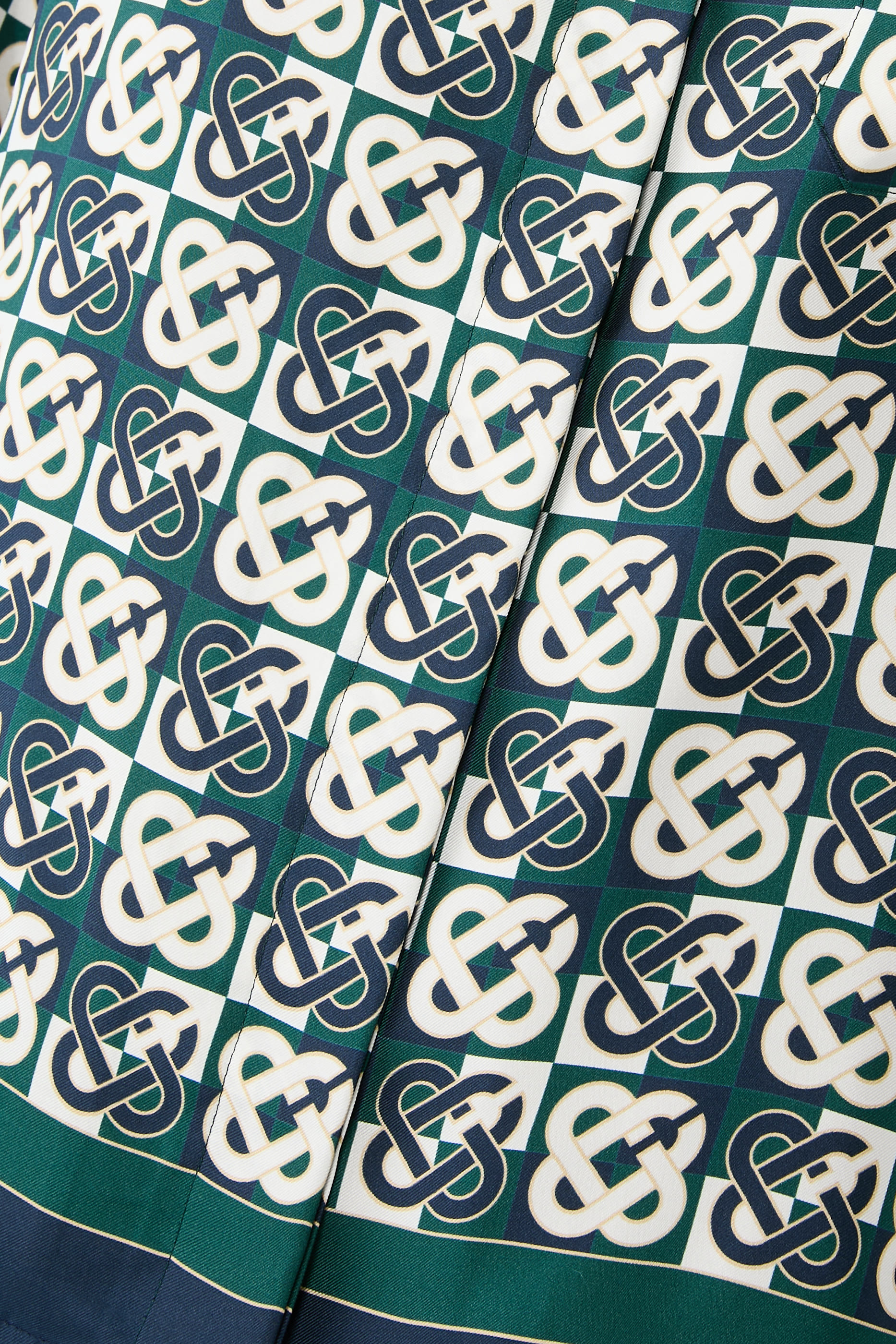 Check Monogram Pyjama Shirt