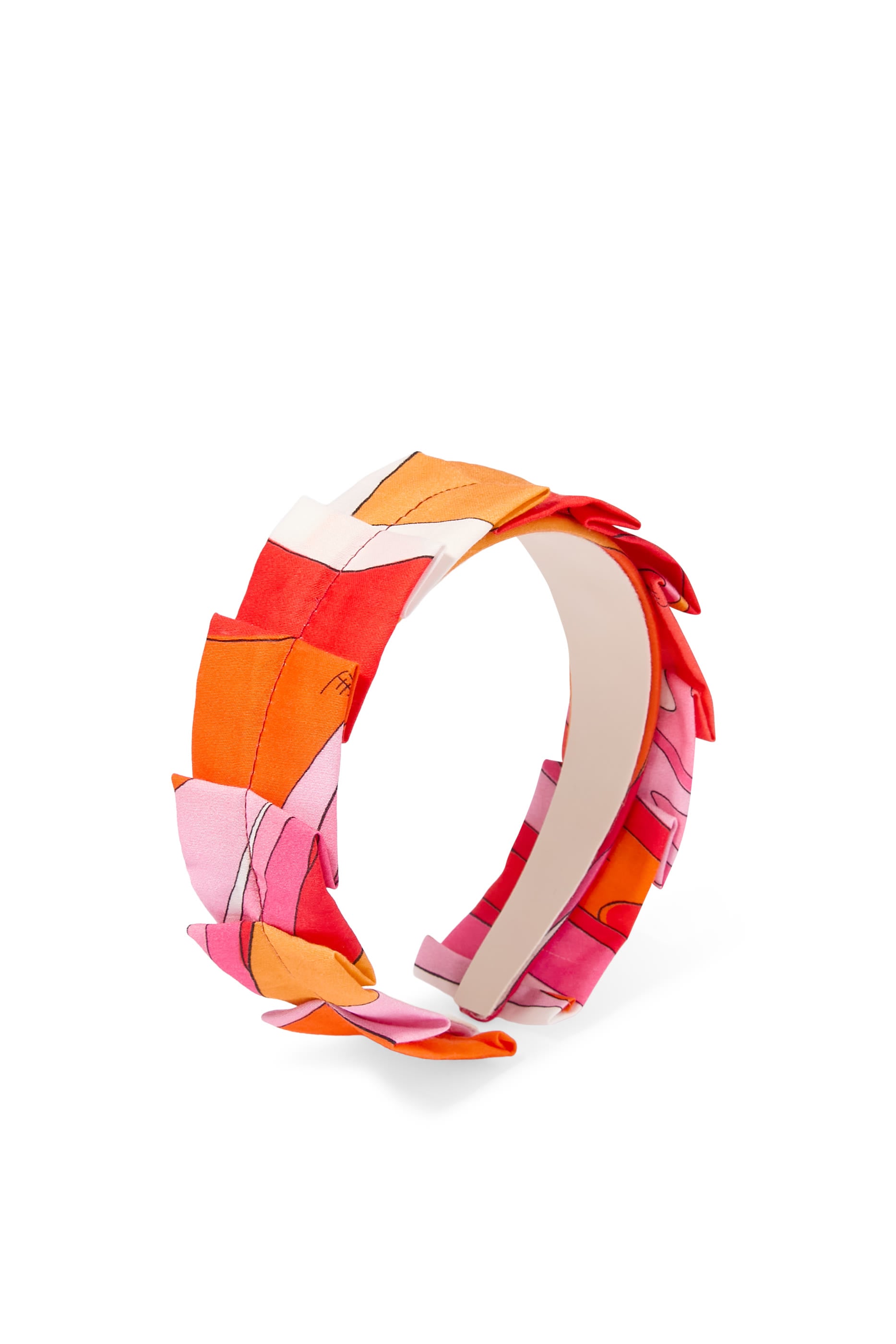Kids  Pleated Print Hairband 