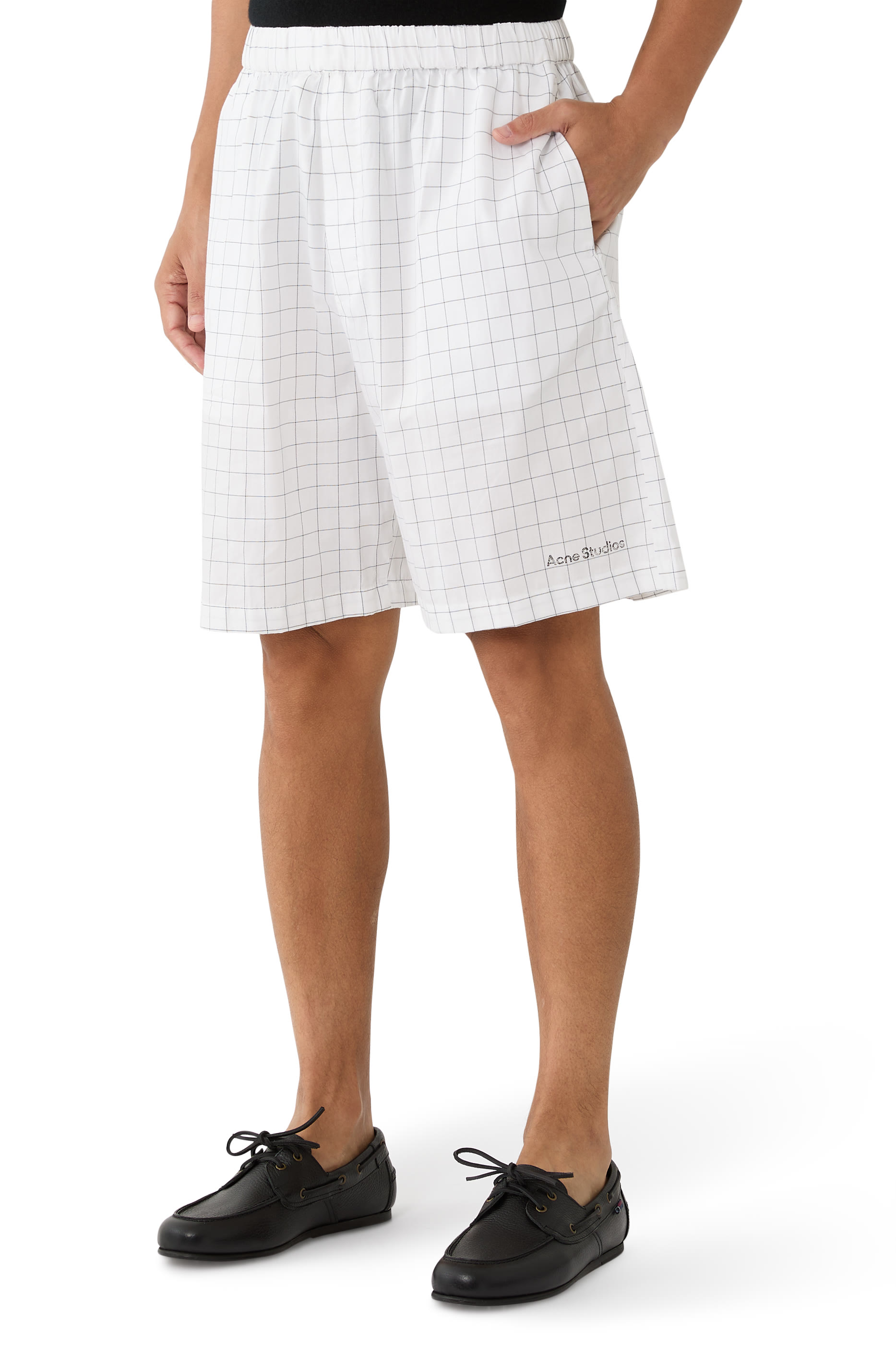 Casual Check Shorts