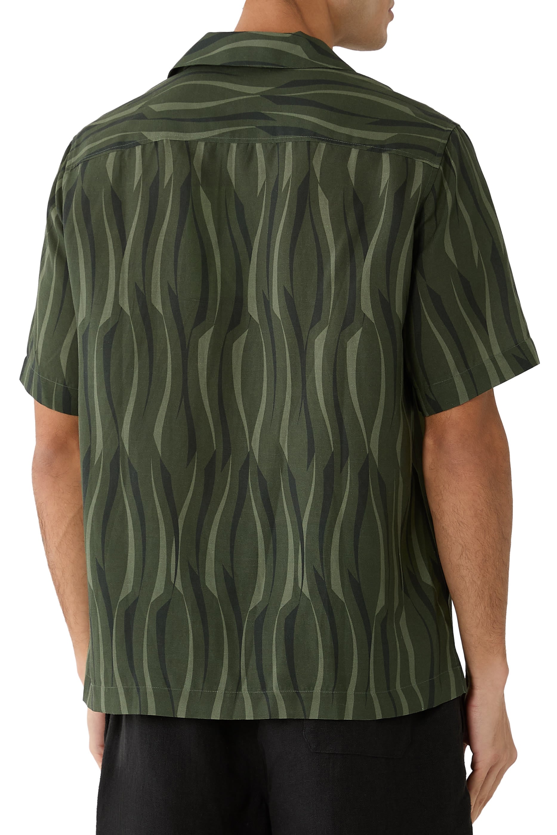 Roberto Linen-Blend Shirt 
