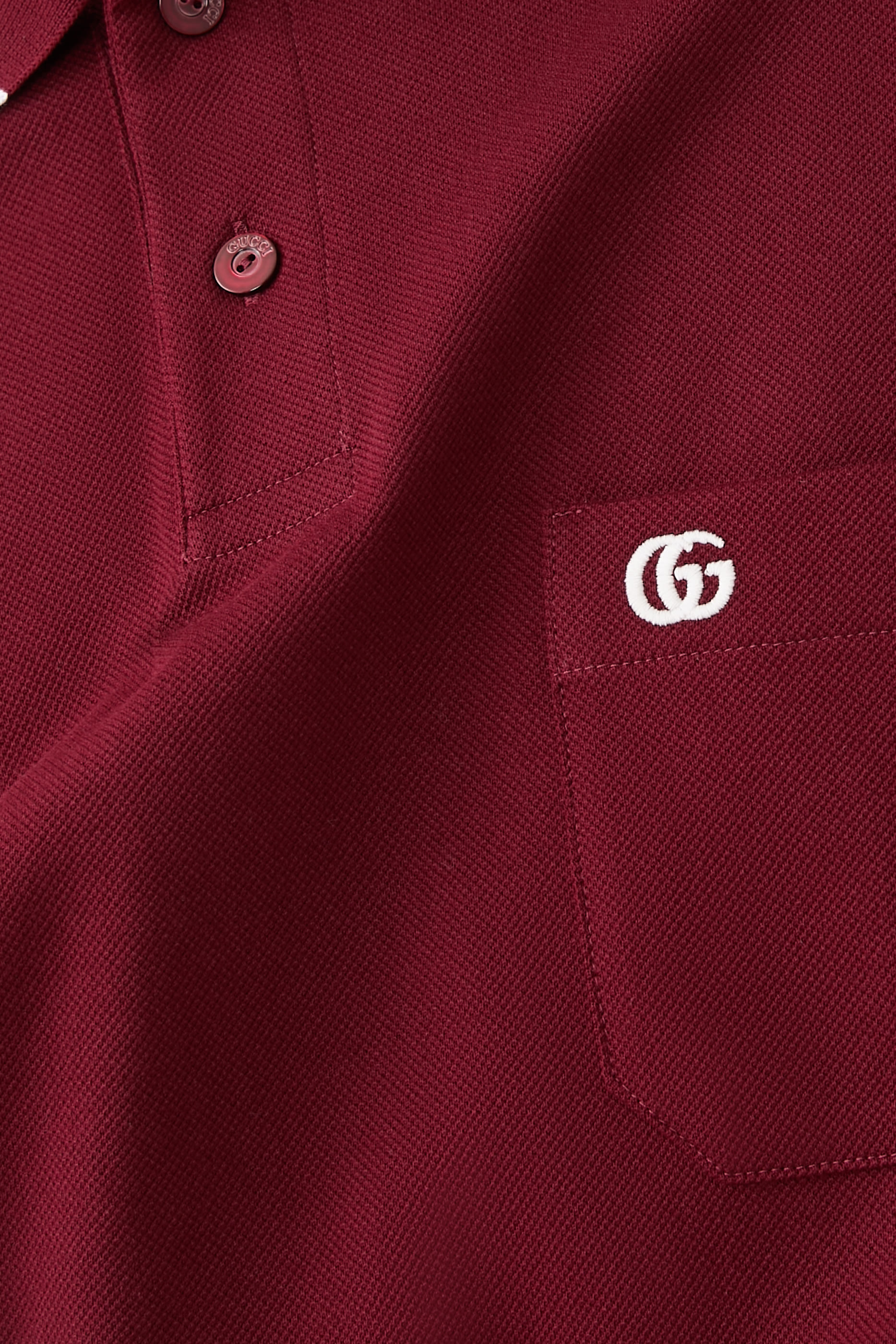 Cotton Piquet Polo Shirt.