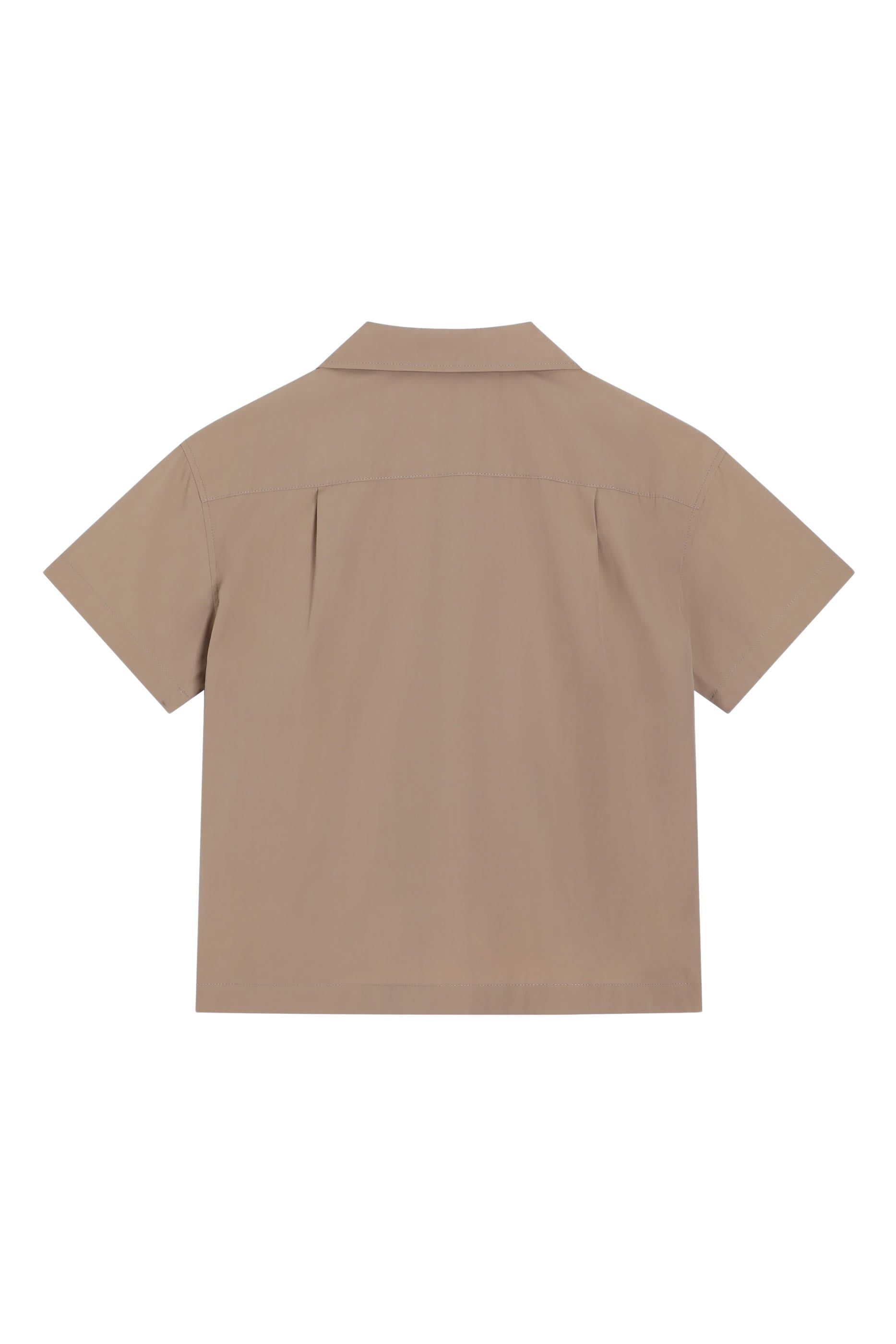 Kids Poplin Shirt with DG Patch