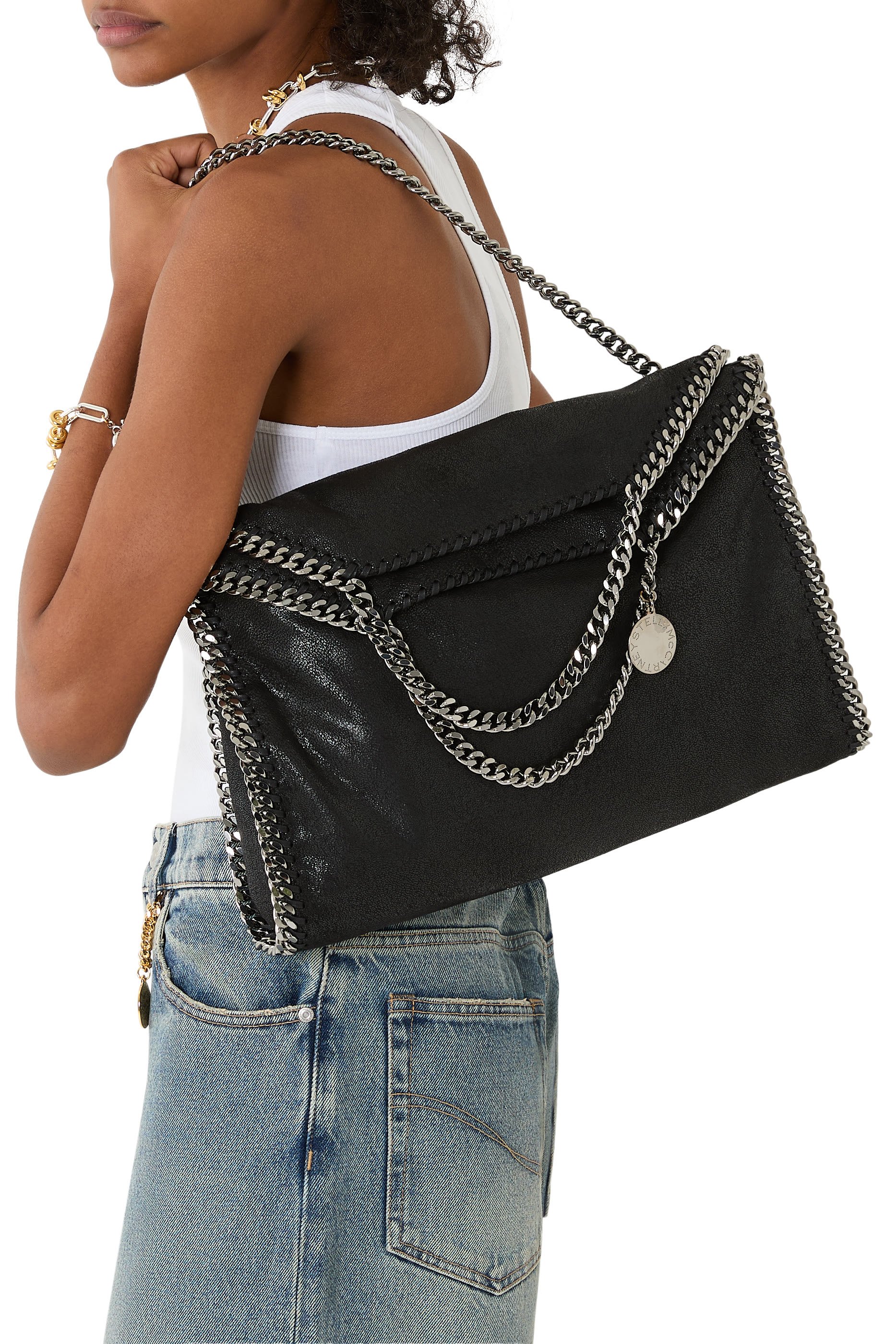Falabella Fold-Over Tote Bag