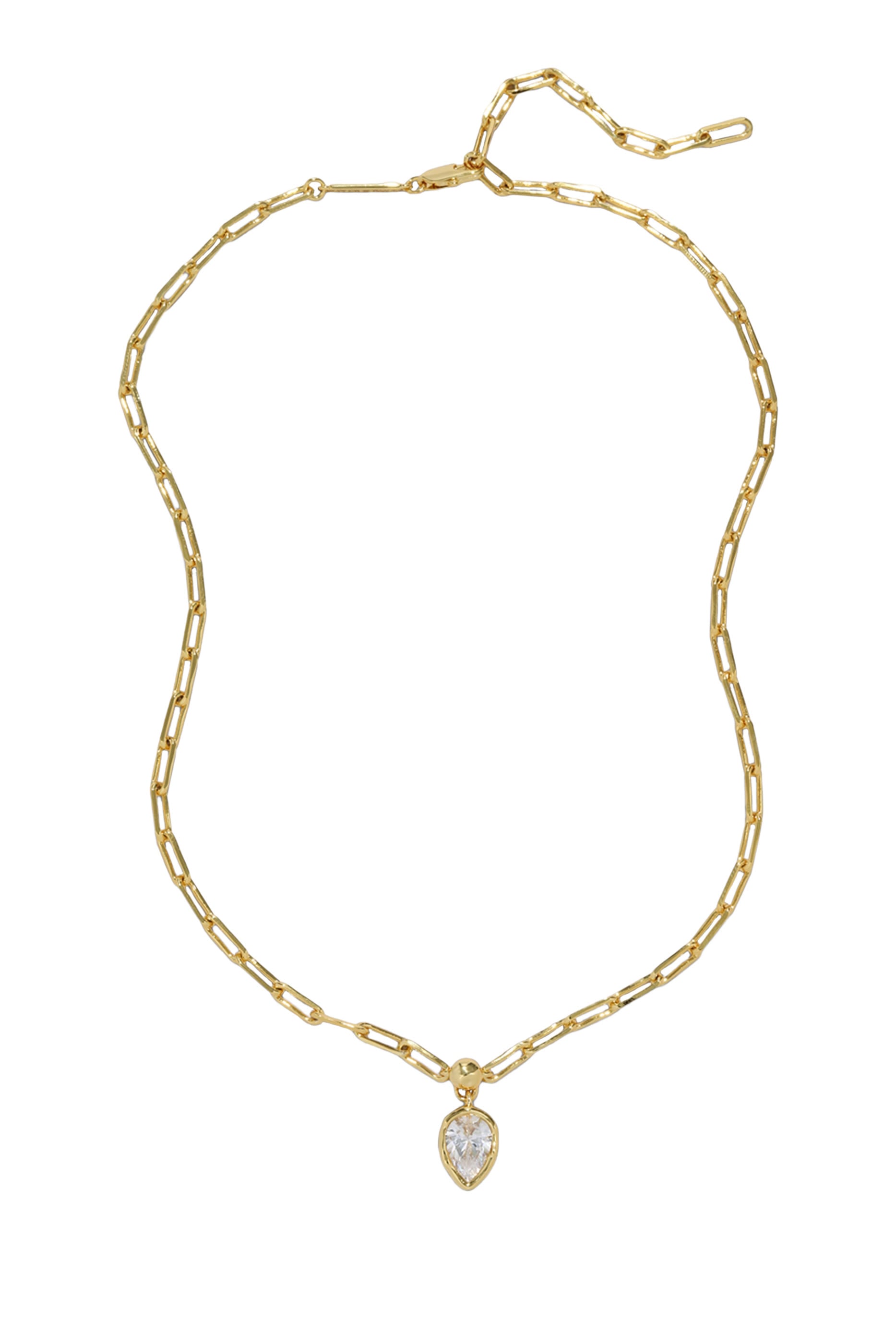 Asterales Solitaire Charm Necklace