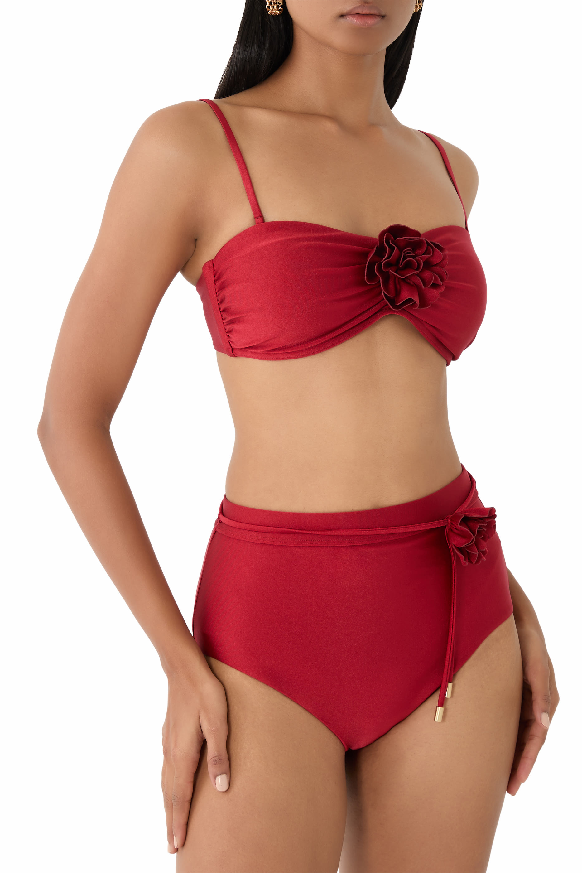 Cascadian Flower Bikini Top