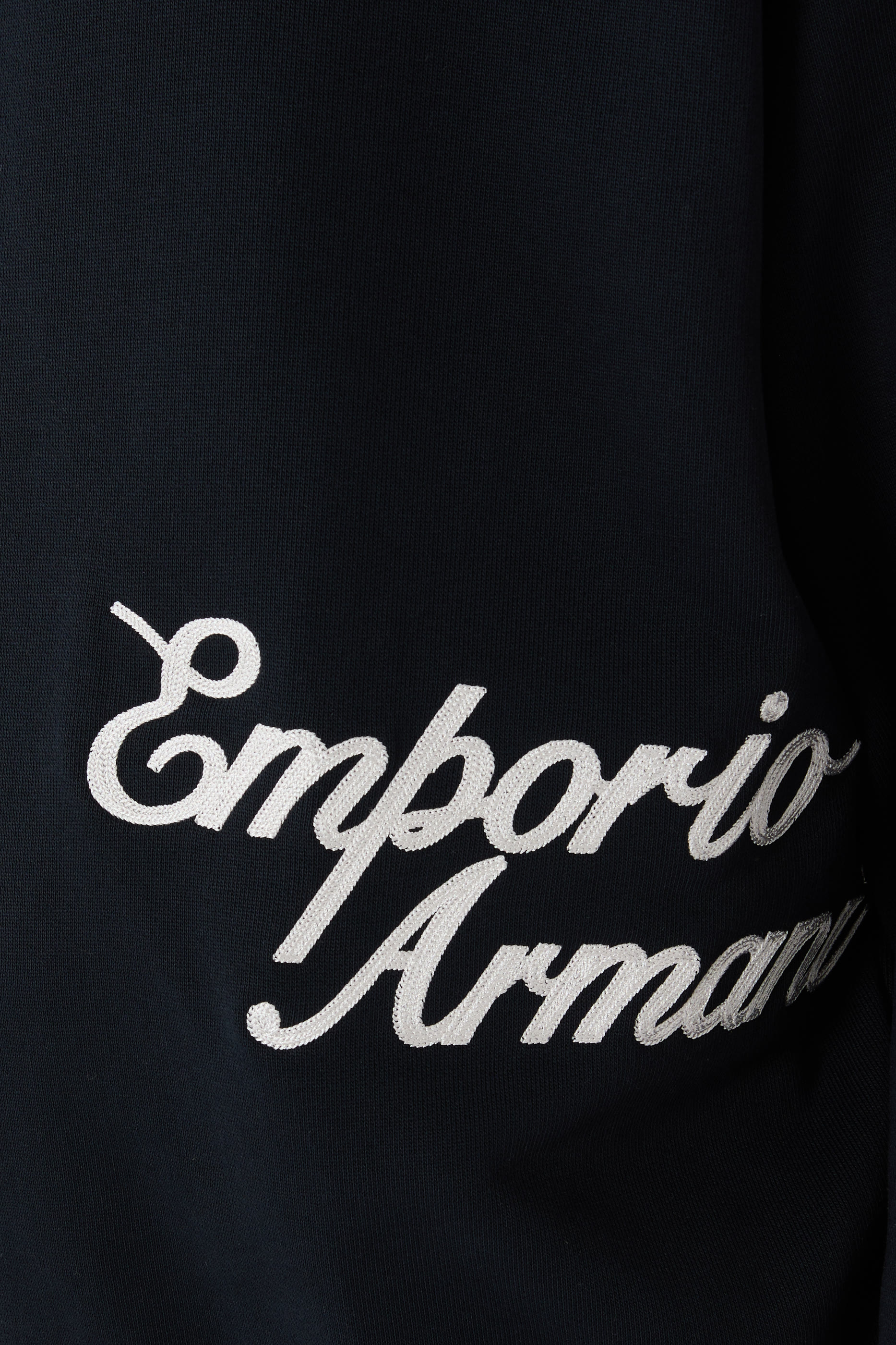 Embroidered Logo Hoodie