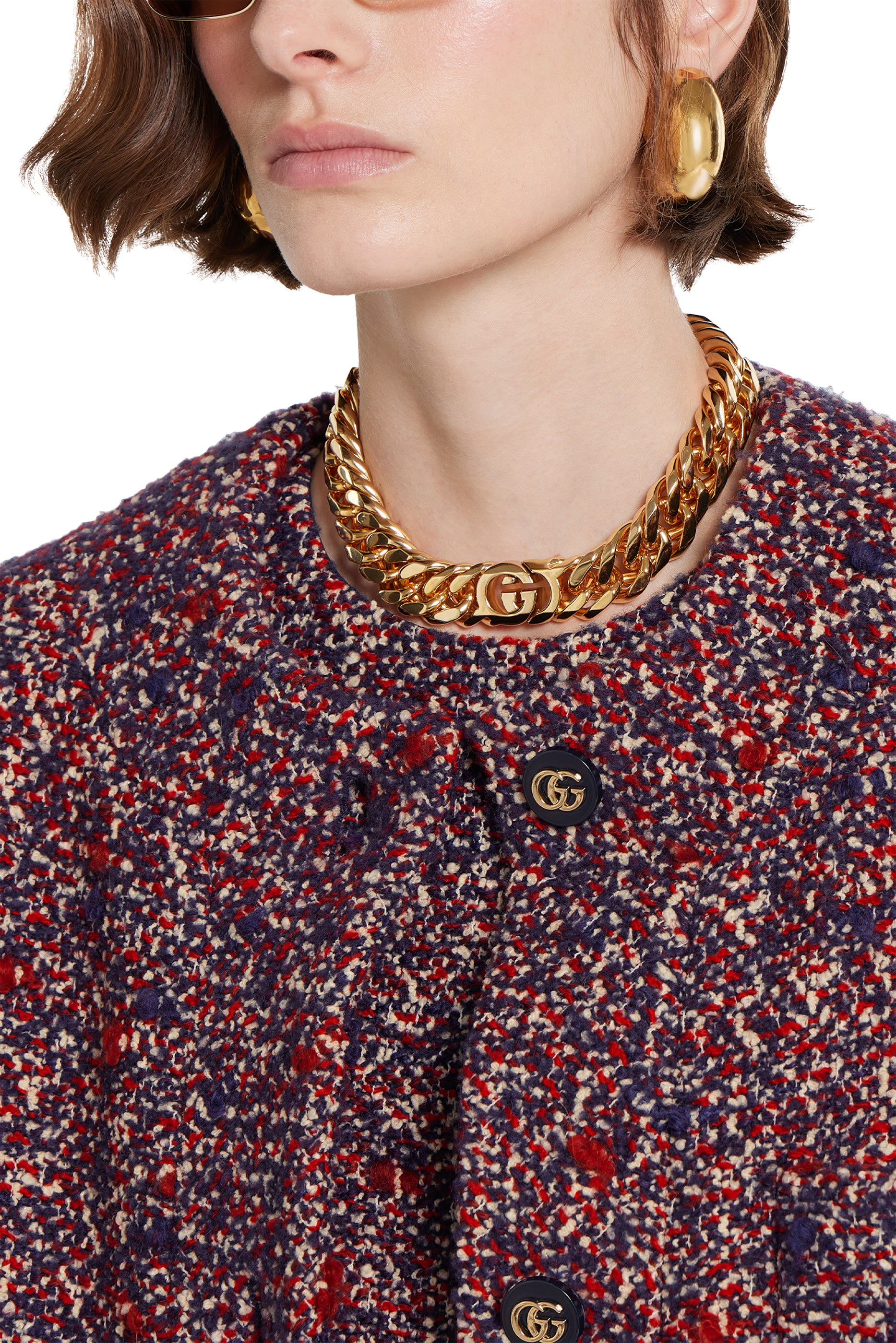 Wool Boucl&eacute; Jacket