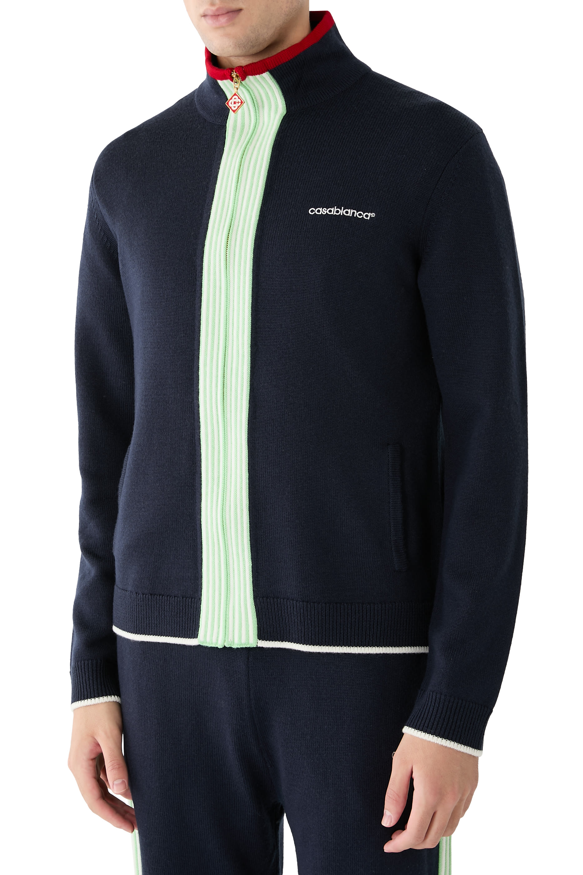 Merino Wool Tracksuit Jacket