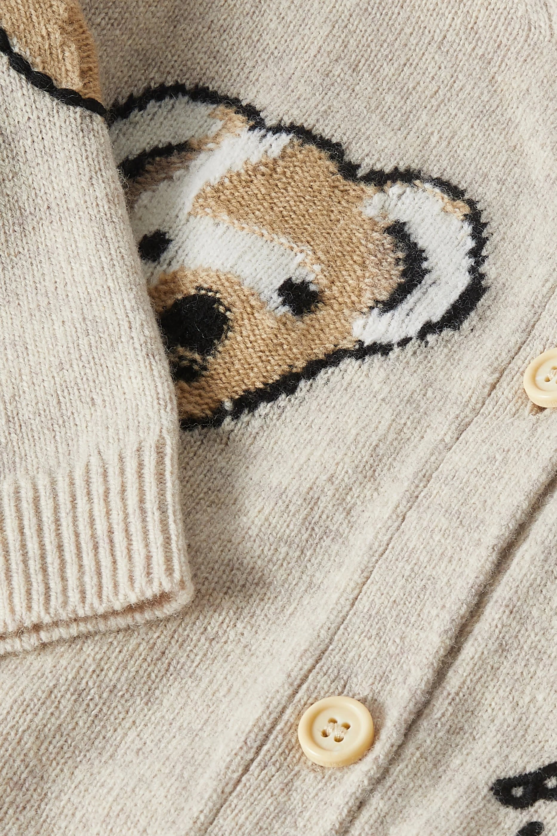 Kids Thomas Bear Wool Cardigan