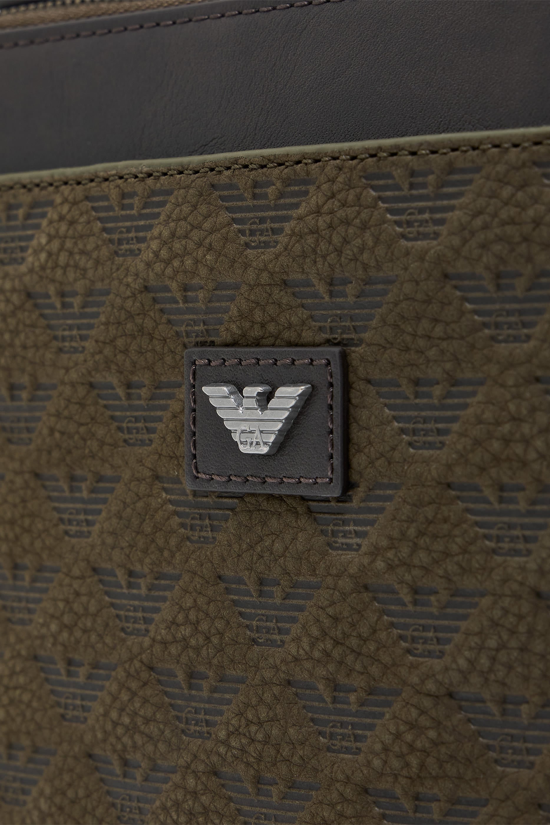 Logo Zip Closure Crossbody Camera Bag