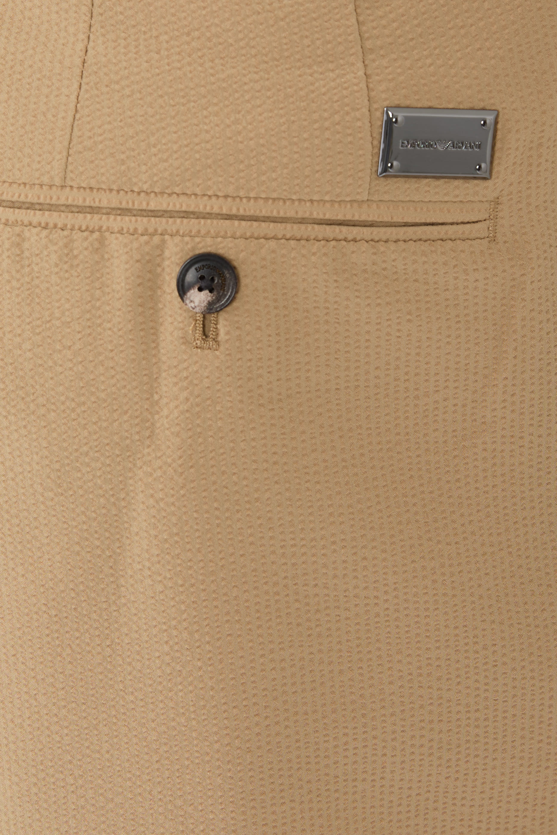 Down and Feather Padding Bermuda Shorts