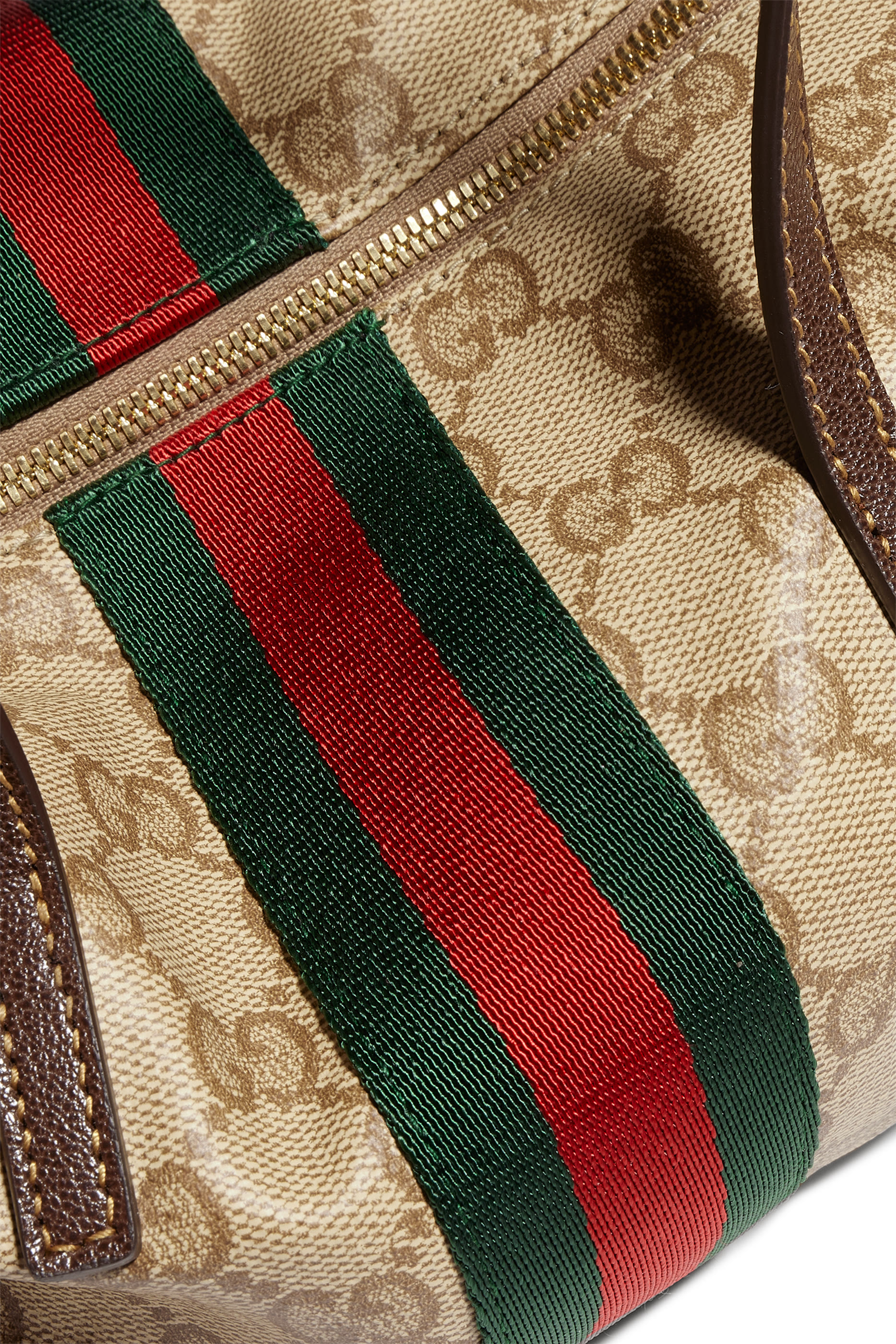 Mini Boston Bag with Web