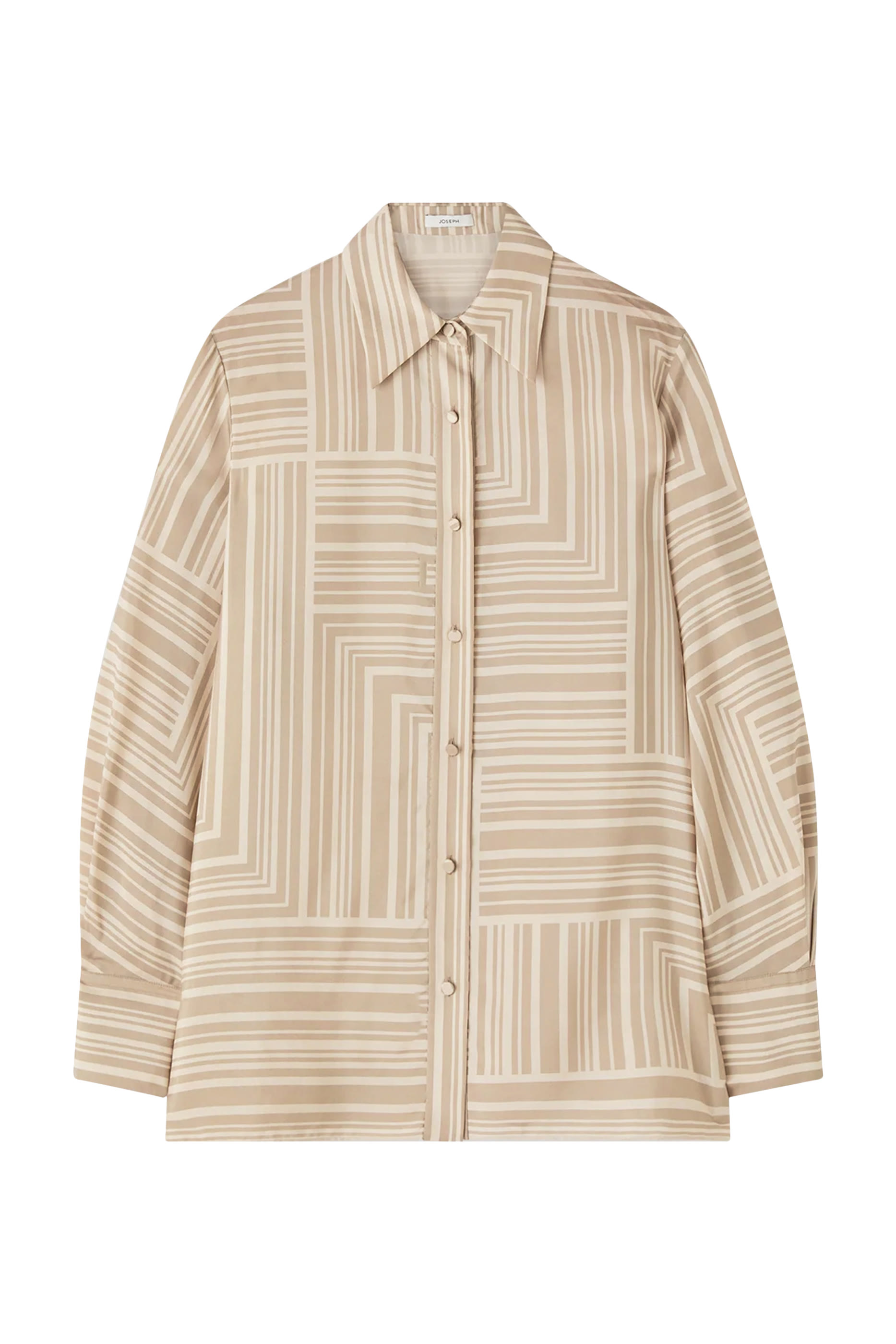Atlan Printed Silk Blouse
