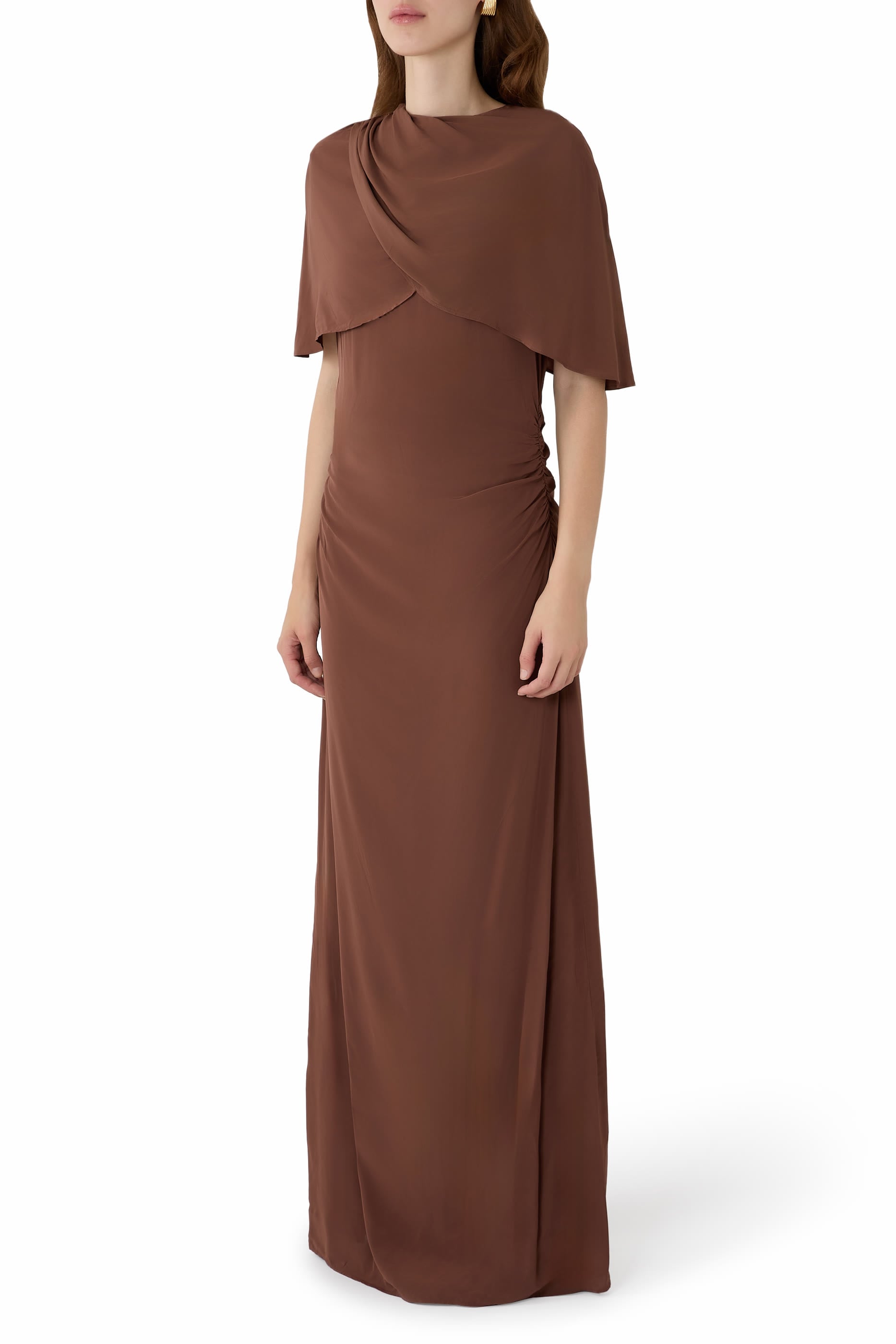 Maxi Cape Dress 