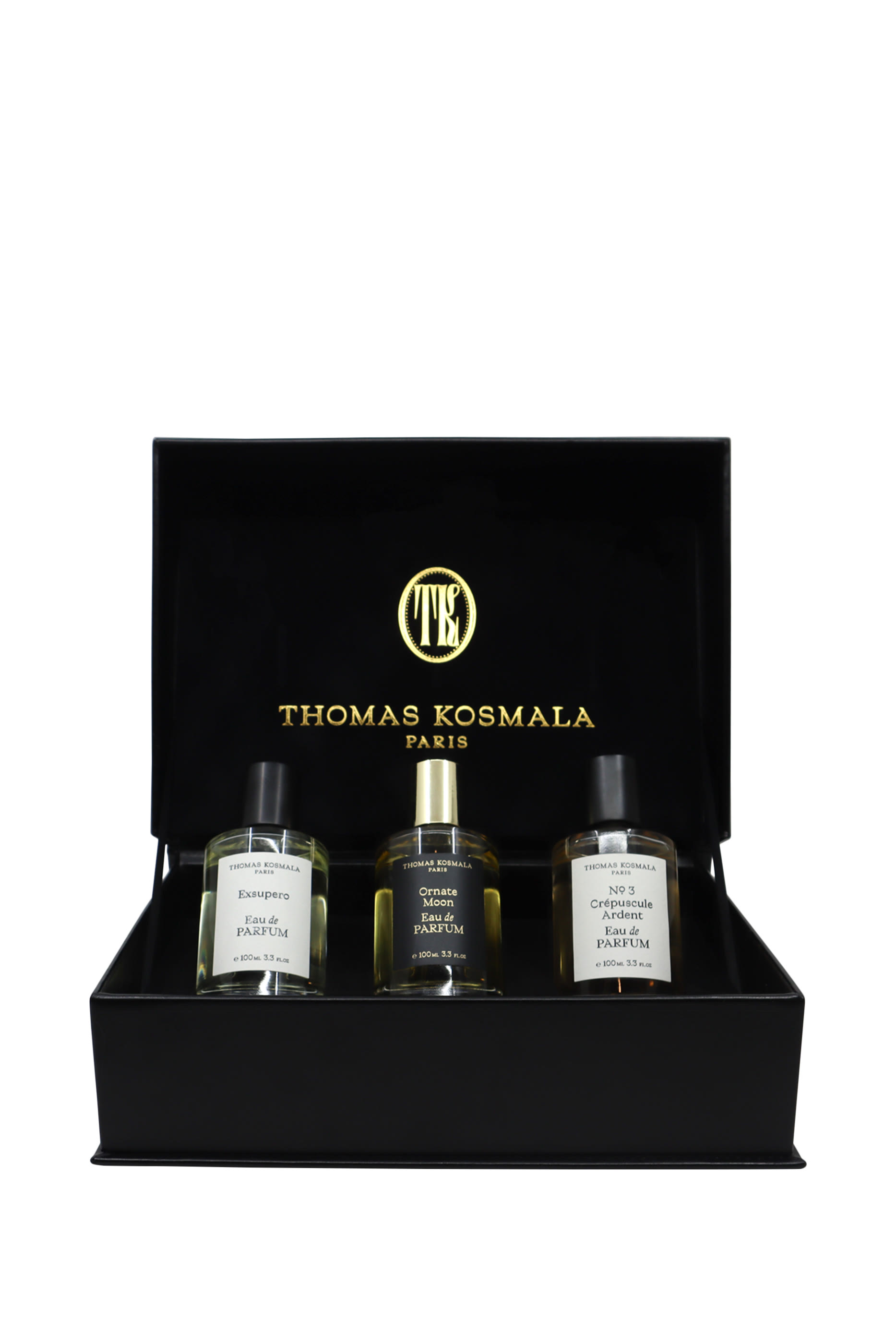 Trio Gift Set 3 (Ornate Moon+Exsupero+No.3 Crépuscule Ardent), 33% Value Savings