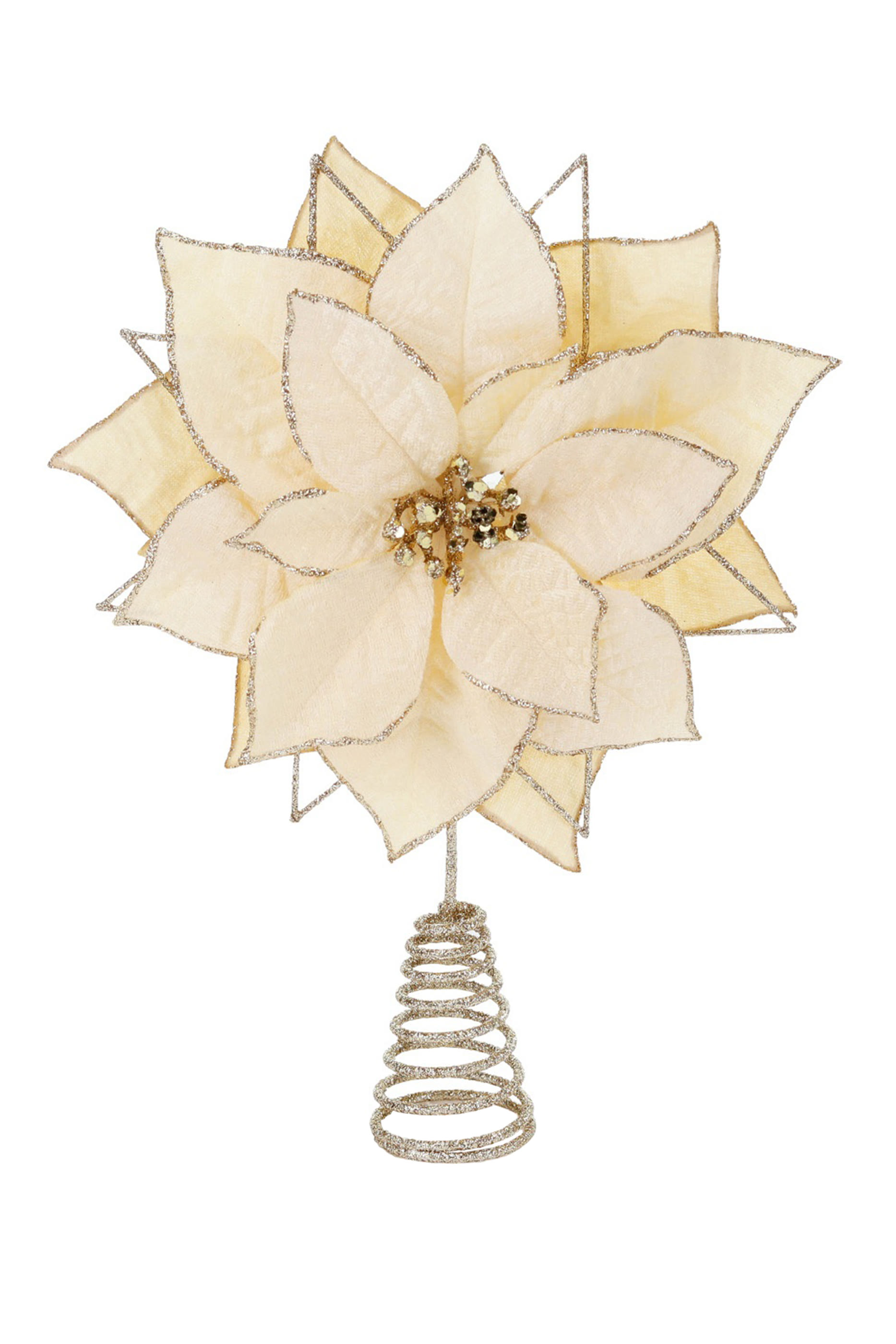 Poinsettia Tree Topper