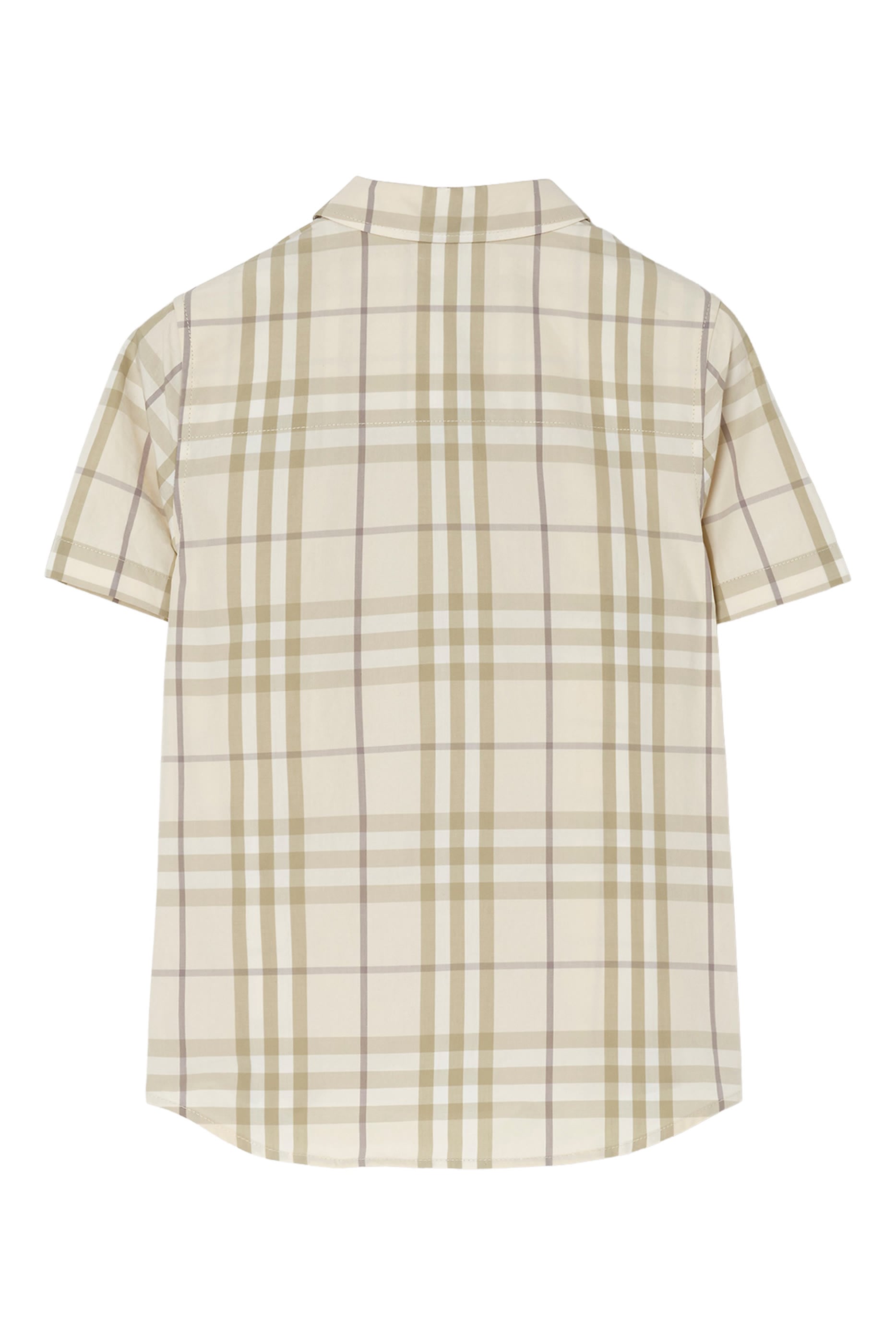 Kids Check Cotton Shirt 