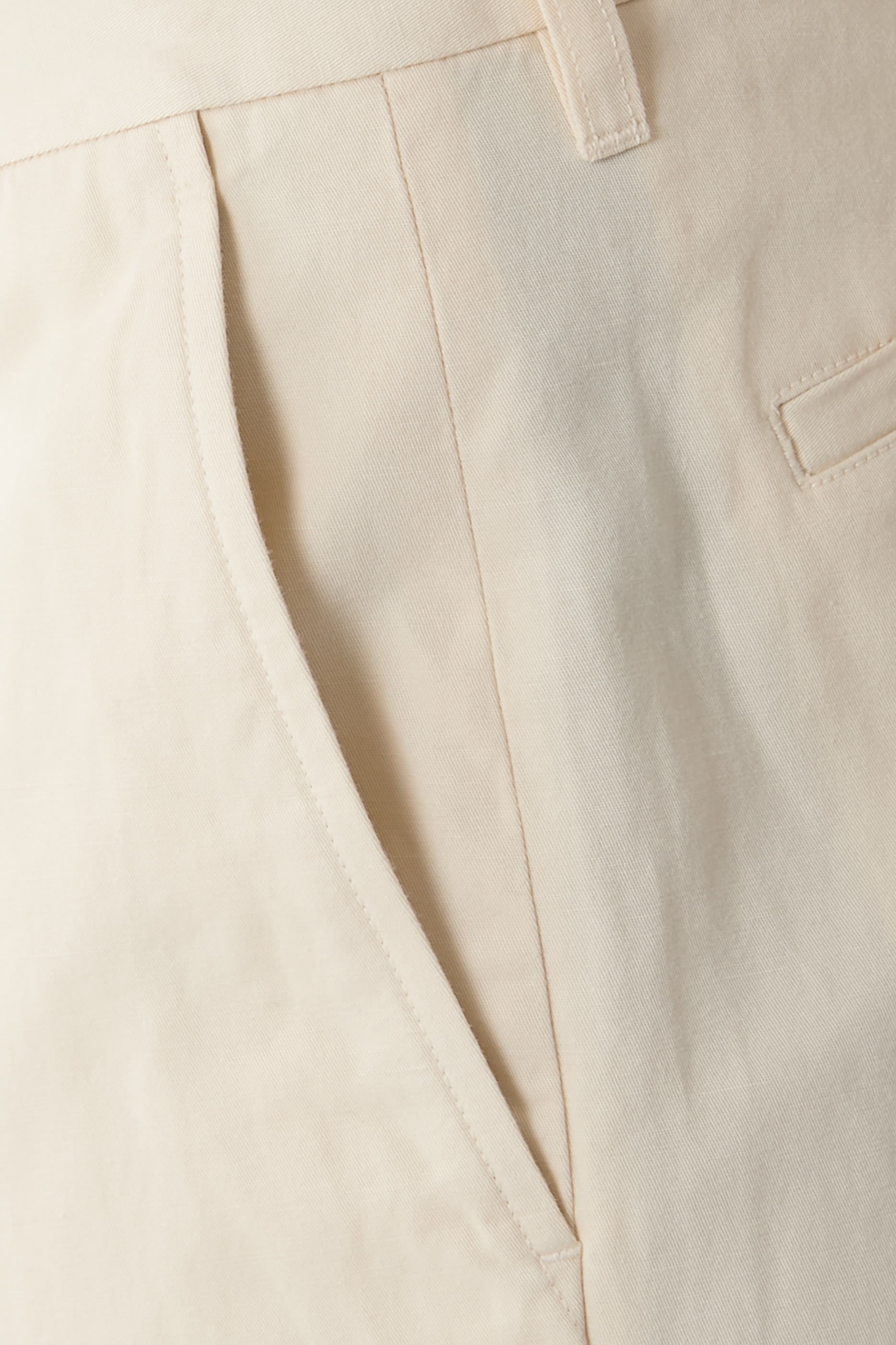 Louie Relaxed Cotton-Linen Chino Pants