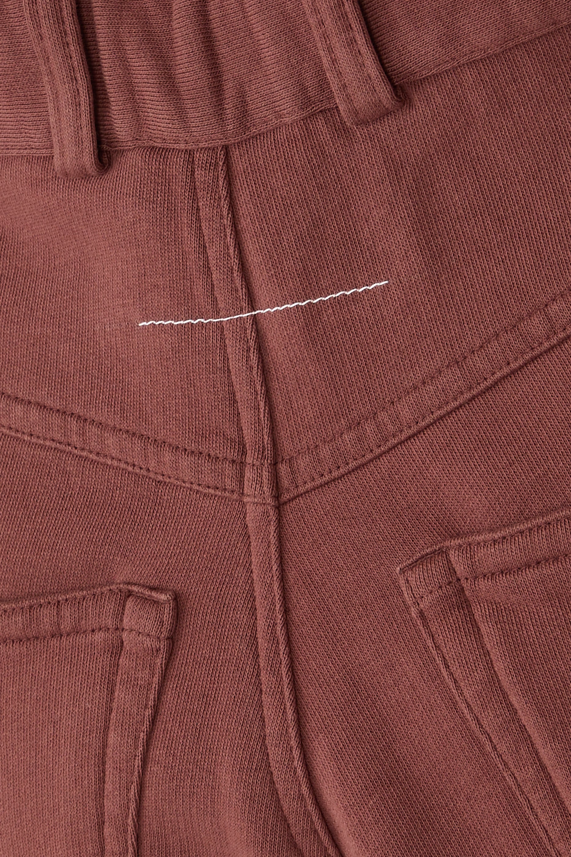Raw-Edge Legs Trousers